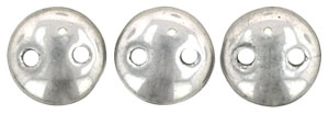 CzechMates Lentil 6mm (loose) : Silver