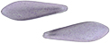 CzechMates Two Hole Daggers 16 x 5mm (loose) : ColorTrends: Saturated Metallic Ballet Slipper