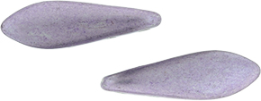 CzechMates Two Hole Daggers 16 x 5mm (loose) : ColorTrends: Saturated Metallic Ballet Slipper