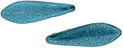 CzechMates Two Hole Daggers 16 x 5mm (loose) : ColorTrends: Saturated Metallic Shaded Spruce