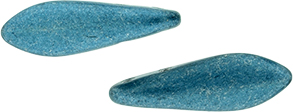 CzechMates Two Hole Daggers 16 x 5mm (loose) : ColorTrends: Saturated Metallic Shaded Spruce