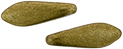 CzechMates Two Hole Daggers 16 x 5mm (loose) : ColorTrends: Saturated Metallic Emperador