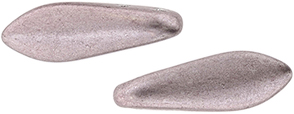 CzechMates Two Hole Daggers 16 x 5mm (loose) : ColorTrends: Saturated Metallic Almost Mauve
