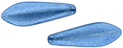 CzechMates Two Hole Daggers 16 x 5mm (loose) : ColorTrends: Saturated Metallic Little Boy Blue
