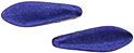 CzechMates Two Hole Daggers 16 x 5mm (loose) : ColorTrends: Saturated Metallic Super Violet