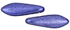 CzechMates Two Hole Daggers 16 x 5mm (loose)  : ColorTrends: Saturated Metallic Ultra Violet