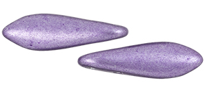 CzechMates Two Hole Daggers 16 x 5mm (loose)  : ColorTrends: Saturated Metallic Crocus Petal