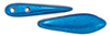 CzechMates Two Hole Daggers 16 x 5mm (loose) : ColorTrends: Saturated Metallic Galaxy Blue