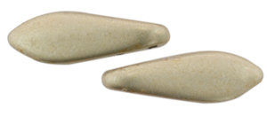 CzechMates Two Hole Daggers 16 x 5mm (loose) : ColorTrends: Sueded Gold Cloud Dream