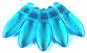 CzechMates Two Hole Daggers 16 x 5mm (loose) : Aquamarine