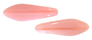 CzechMates Two Hole Daggers 16 x 5mm (loose) : Coral Pink