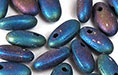 Rizo 2,5x6mm (loose) : Matte - Iris - Blue