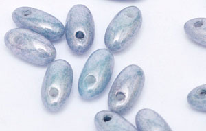 Rizo 2,5x6mm (loose) : Luster - Opaque Blue