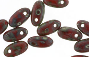 Rizo 2,5x6mm (loose) : Opaque Red - Picasso