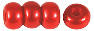 Donuts 9mm (3mm hole) (loose) : Dk Red