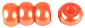 Donuts 9mm (3mm hole) (loose) : Orange/Red