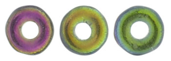 O-Ring 1x3.8mm (loose) : Magic Line - Violet/Green