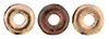 O-Ring 1x3.8mm (loose) : Copper - Amethyst