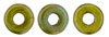 O-Ring 1x3.8mm (loose) : Oxidized Bronze Chartreuse