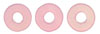 O-Ring 1x3.8mm (loose) : Matte - Opal Pink