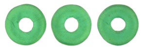 O-Ring 1x3.8mm (loose) : Sueded Gold Atlantis Green