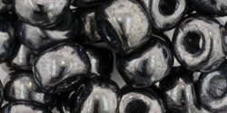 Matubo Seed Bead 2/0 (loose) : Hematite