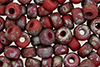 Matubo Seed Bead 2/0 (loose) : Matte - Opaque Red - Rembrandt