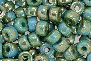 Matubo Seed Bead 2/0 (loose) : Blue Turquoise - Rembrandt