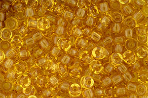 Matubo Seed Bead 6/0 (loose) : Topaz