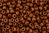 Matubo Seed Bead 6/0 (loose) : Opaque Umber