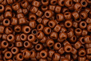 Matubo Seed Bead 6/0 (loose) : Opaque Umber