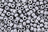 Matubo Seed Bead 6/0 (loose) : Luster - Opaque Gray