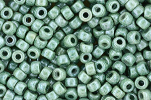 Matubo Seed Bead 6/0 (loose) : Luster - Green