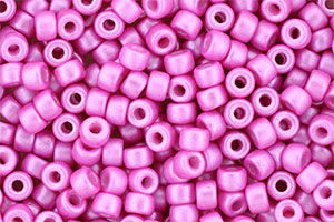 Matubo Seed Bead 6/0 (loose) : Pearl Shine - Lt Fuchsia