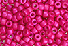 Matubo Seed Bead 6/0 (loose) : Pearl Shine - Hot Neon Pink