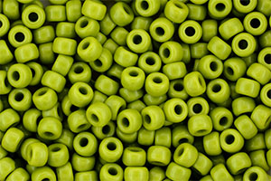 Matubo Seed Bead 6/0 (loose) : Opaque Olivine