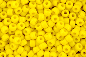 Matubo Seed Bead 6/0 (loose) : Opaque Yellow