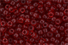 Matubo Seed Bead 6/0 (loose) : Siam Ruby