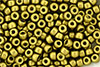 Matubo Seed Bead 6/0 (loose) : Matte - Metallic Aztec Gold