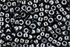 Matubo Seed Bead 6/0 (loose) : Hematite