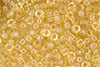 Matubo Seed Bead 6/0 (loose) : Luster - Transparent Champagne