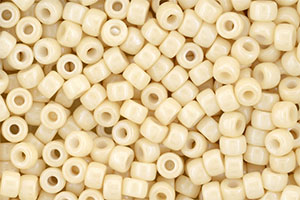 Matubo Seed Bead 6/0 (loose) : Luster - Opaque Champagne
