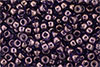 Matubo Seed Bead 6/0 (loose) : Luster - Transparent Amethyst