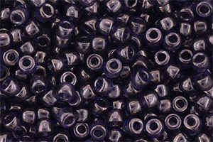 Matubo Seed Bead 6/0 (loose) : Luster - Metallic Tanzanite