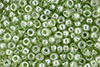 Matubo Seed Bead 6/0 (loose) : Luster - Transparent Lt Green