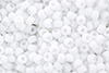Matubo Seed Bead 6/0 (loose) : Matte - Opaque White