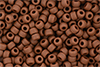 Matubo Seed Bead 6/0 (loose) : Matte - Opaque Umber