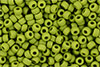 Matubo Seed Bead 6/0 (loose) : Matte - Opaque Olivine