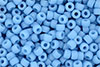 Matubo Seed Bead 6/0 (loose) : Matte - Blue Turquoise