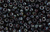 Matubo Seed Bead 6/0 (loose) : Hyathinth - Picasso